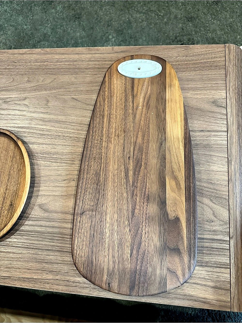 Nora Fleming JK Adams Wooden Serving Board in Brown Like New